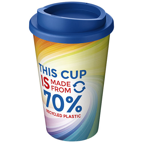 Gobelet promotionnel double paroi 350ml Americano® Bleu minéral
